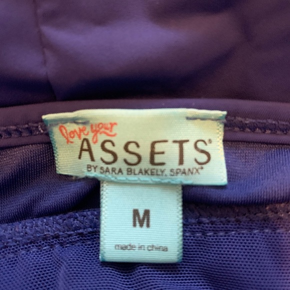 Spanx Love Your Assets Blue Swim Dress M - Picture 10 of 11